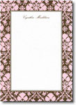 Boatman Geller - Pink & Brown Damask Invitations