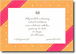 Boatman Geller - Banded Orange Invitations