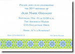 Boatman Geller - Lime Floral Band Invitations