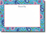 Boatman Geller - Blue Paisley Invitations