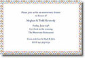 Boatman Geller - Tan And Blue Ornamental Invitations