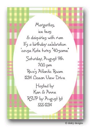 Dinky Designs - Preppy Plaid Dinky Designs - Preppy Plaid