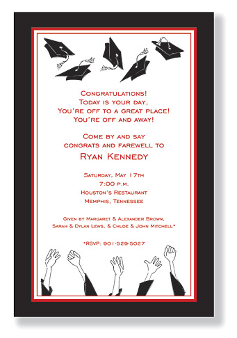 Inkwell - Graduation Invitations (Grad Hands) Inkwell - Graduation Invitations (Grad Hands)