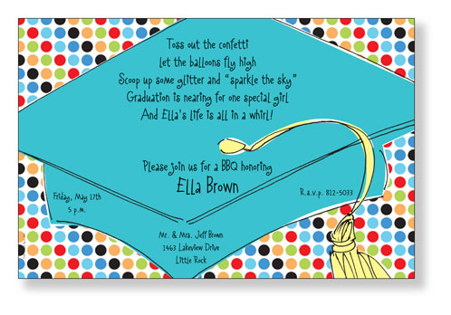 Inkwell - Graduation Invitations (Big Cap)