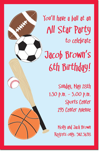Inkwell - Invitations (Stitched Sports) Inkwell - Invitations (Stitched Sports)