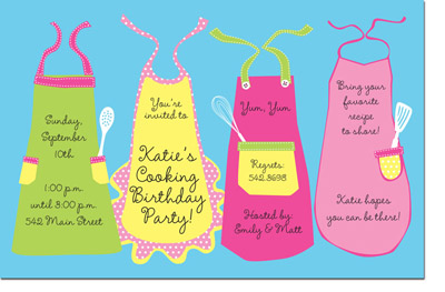 Inkwell - Invitations (Kids Apron)