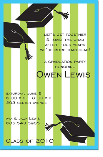 Inkwell - Invitations (Preppy Grad) Inkwell - Invitations (Preppy Grad)