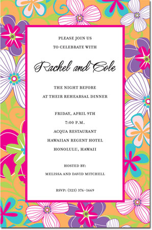 Inviting Co. - Invitations (Crazy Floral)