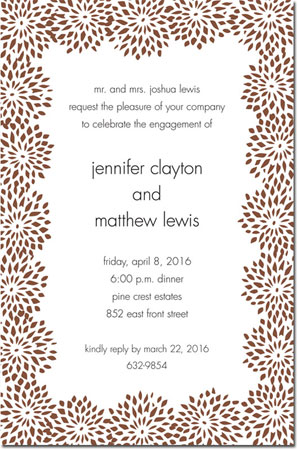 Inviting Co. - Invitations (Burst Bouquet) Inviting Co. - Invitations (Burst Bouquet)