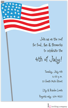 Inviting Co. - Invitations (Waving Flag) Inviting Co. - Invitations (Waving Flag)