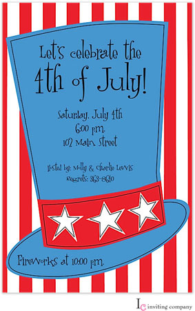 Inviting Co. - Invitations (Patriotic Hat)