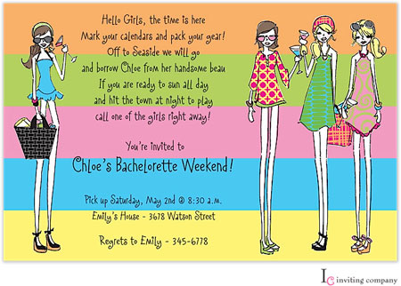 Inviting Co. - Invitations (Fab Beach Gals)