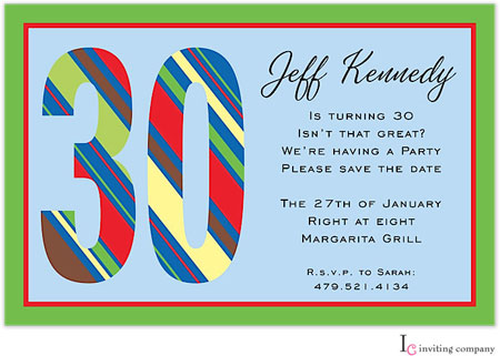 Inviting Co. - Invitations (Striped 30) Inviting Co. - Invitations (Striped 30)