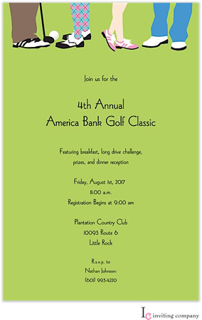 Inviting Co. - Invitations (Golf Ankles) Inviting Co. - Invitations (Golf Ankles)