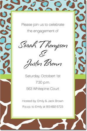 Inviting Co. - Invitations (Blue Wild) Inviting Co. - Invitations (Blue Wild)