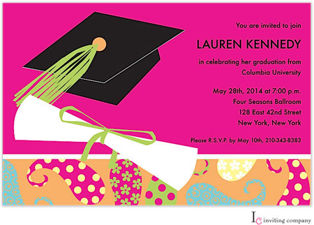 Inviting Co. - Invitations (Paisley Cap) (Grad Sale 2022)