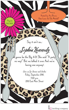 Inviting Co. - Invitations (Wild Placesetting) Inviting Co. - Invitations (Wild Placesetting)
