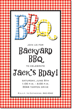 Inviting Co. - Invitations (BBQ Check)