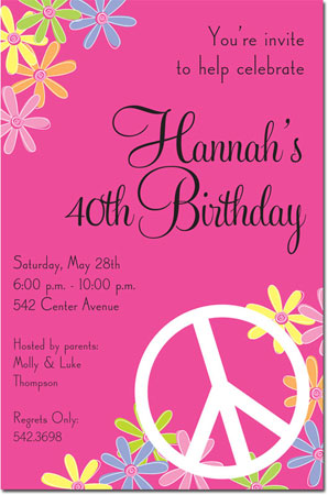 Inviting Co. - Invitations (Peace Floral) Inviting Co. - Invitations (Peace Floral)