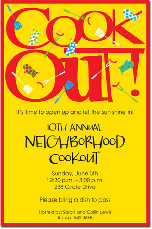 Inviting Co. - Invitations (Cook Out!)