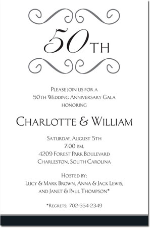 Inviting Co. - Invitations (Anniversary Scroll)
