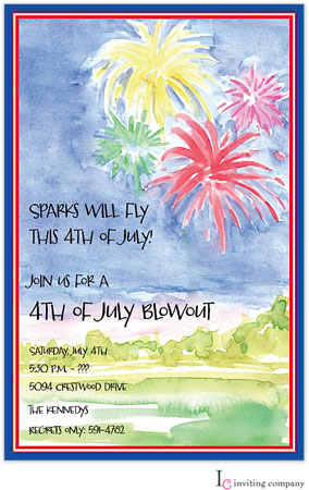 Inviting Co. - Invitations (4th Fireworks)