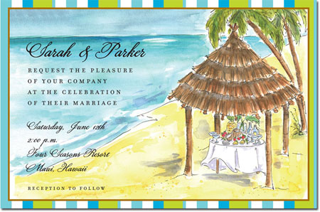 Inviting Co. - Invitations (Tiki Shack)