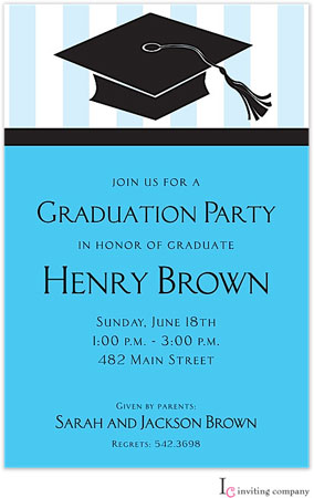 Inviting Co. - Invitations (Cap Blue) (Grad Sale 2022) Inviting Co. - Invitations (Cap Blue) (Grad Sale 2022)