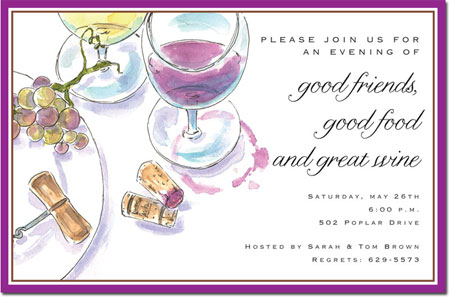 Inviting Co. - Invitations (Wine Placesetting) Inviting Co. - Invitations (Wine Placesetting)