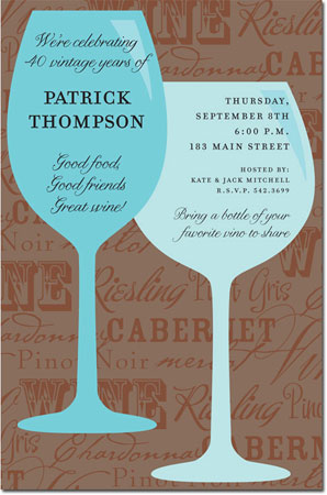 Inviting Co. - Invitations (Wine Chatter) Inviting Co. - Invitations (Wine Chatter)