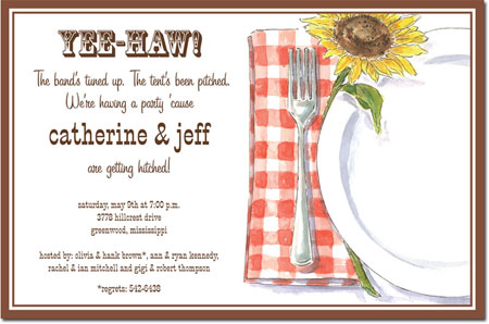 Inviting Co. - Invitations (Country Placesetting) Inviting Co. - Invitations (Country Placesetting)