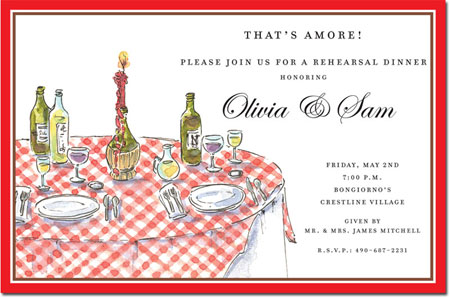 Inviting Co. - Invitations (Italian Table) Inviting Co. - Invitations (Italian Table)