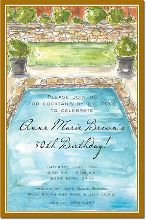 Inviting Co. - Invitations (Backyard Pool)