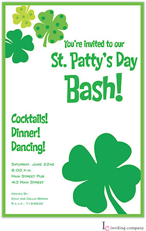 Inviting Co. - Invitations (St Patty Flair) Inviting Co. - Invitations (St Patty Flair)