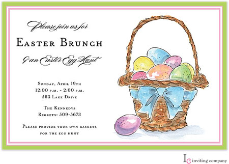 Inviting Co. - Invitations (Spring Basket)