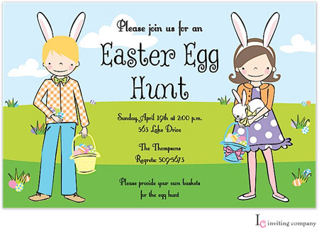 Inviting Co. - Invitations (Easter Kids)