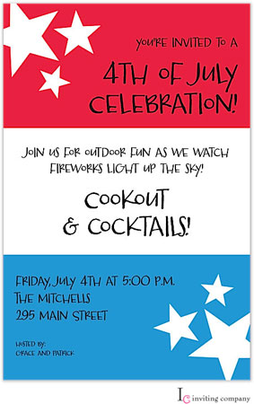 Inviting Co. - Invitations (July Stripes) Inviting Co. - Invitations (July Stripes)