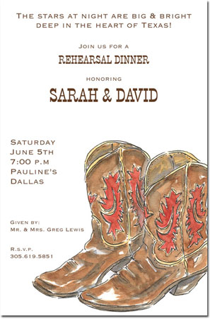 Inviting Co. - Invitations (Worn Boots) Inviting Co. - Invitations (Worn Boots)