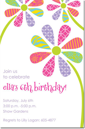 Inviting Co. - Invitations (Patterned Petals) Inviting Co. - Invitations (Patterned Petals)