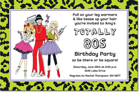 Inviting Co. - Invitations (Totally 80's) Inviting Co. - Invitations (Totally 80's)