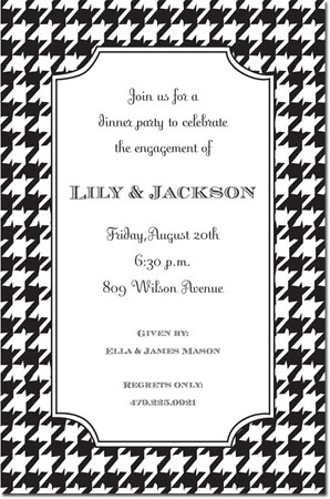 Inviting Co. - Invitations (Classic Houndstooth) Inviting Co. - Invitations (Classic Houndstooth)