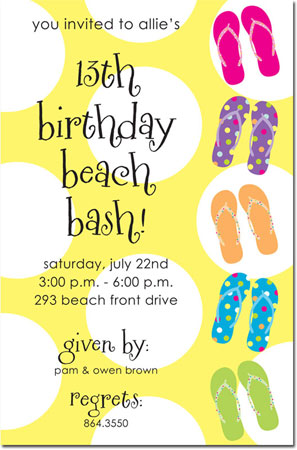 Inviting Co. - Invitations (Fun Flops) Inviting Co. - Invitations (Fun Flops)