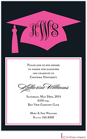 Inviting Co. - Invitations (Pink Grad) (Grad Sale 2022)