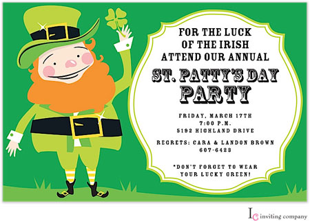Inviting Co. - Invitations (Leprechan) Inviting Co. - Invitations (Leprechan)