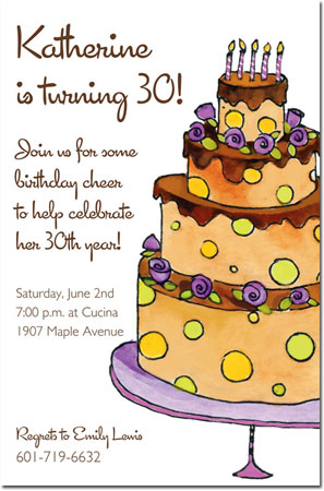 Inviting Co. - Invitations (Cocoa Cake)