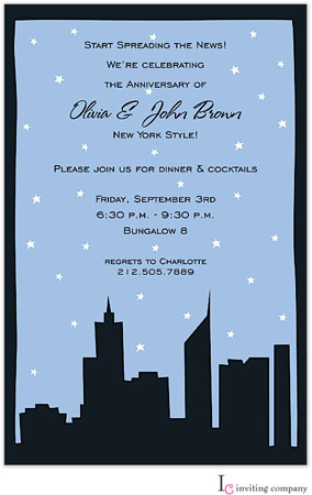Inviting Co. - Invitations (Silhouette City) Inviting Co. - Invitations (Silhouette City)