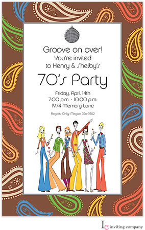 Inviting Co. - Invitations (70's People) Inviting Co. - Invitations (70's People)