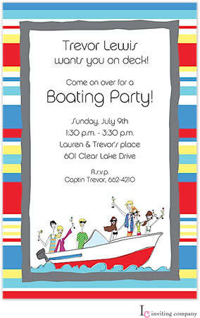 Inviting Co. - Invitations (Boat Party)