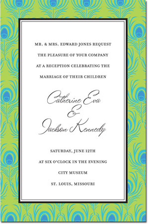 Inviting Co. - Invitations (Peacock) Inviting Co. - Invitations (Peacock)