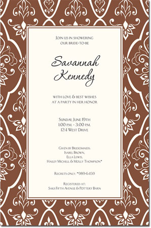 Inviting Co. - Invitations (Textile Brown)